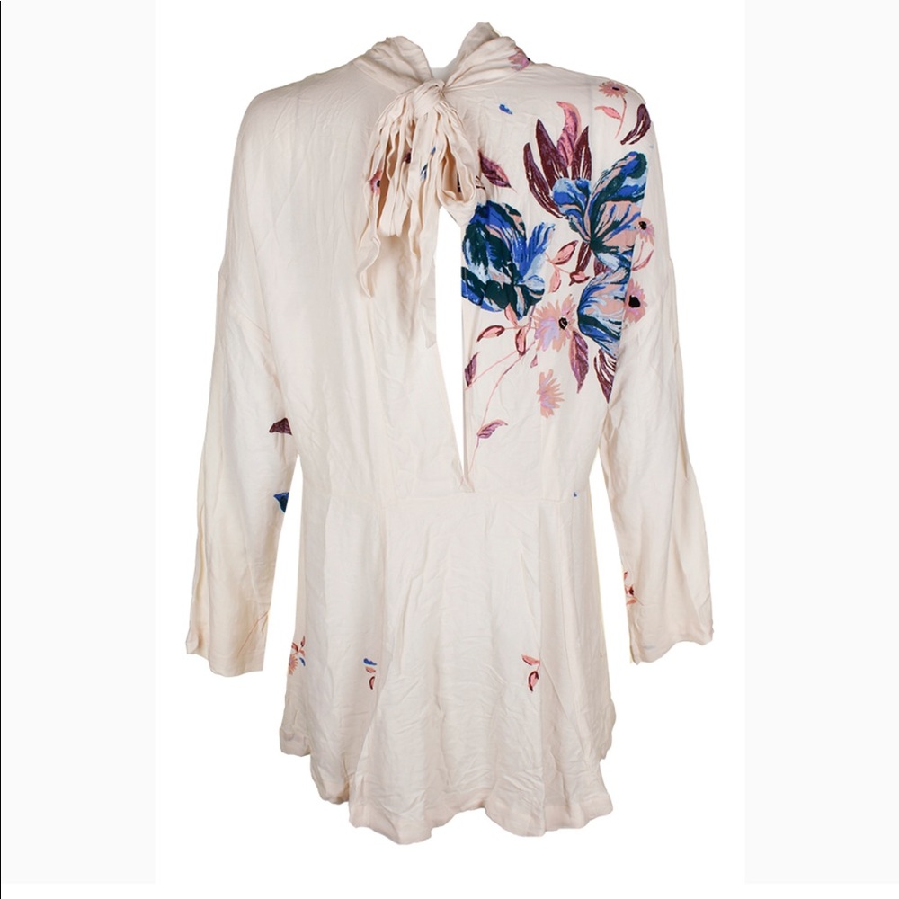Ivory mini dress by free people 🌿 M size - Picture 2 of 8